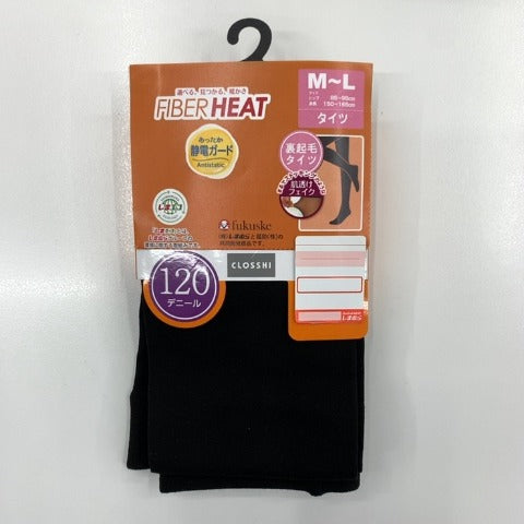 レディース　タイツ（120デニール・FIBER HEAT）