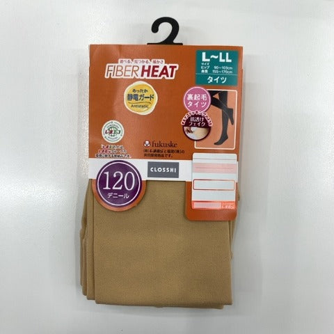 レディース　タイツ（120デニール・FIBER HEAT）