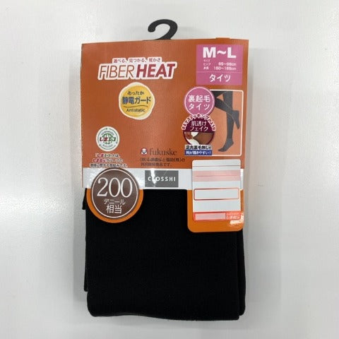 レディース　タイツ（200デニール・FIBER HEAT）