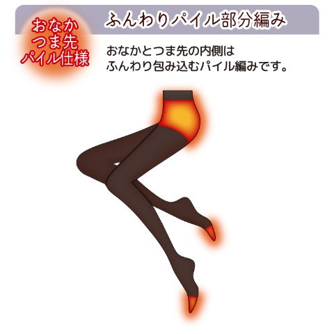 レディース　タイツ(80デニール)