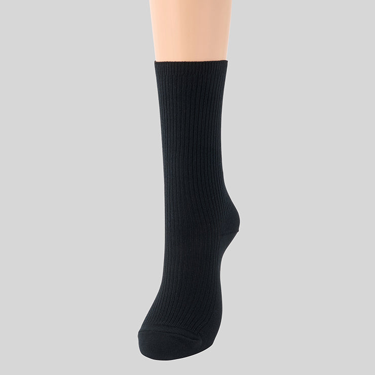 スクール　3足組ソックス クルー丈（22-24cm・School Life）