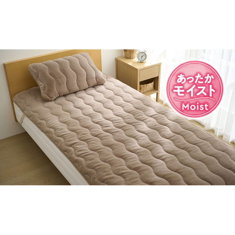 敷きパッド（シングルサイズ・FIBER HEAT）