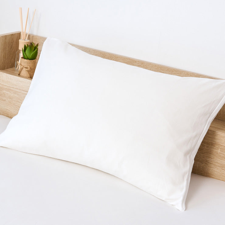 枕カバー 綿100％（43×63cm）グレー/ネイビー/ホワイト/ブラウン