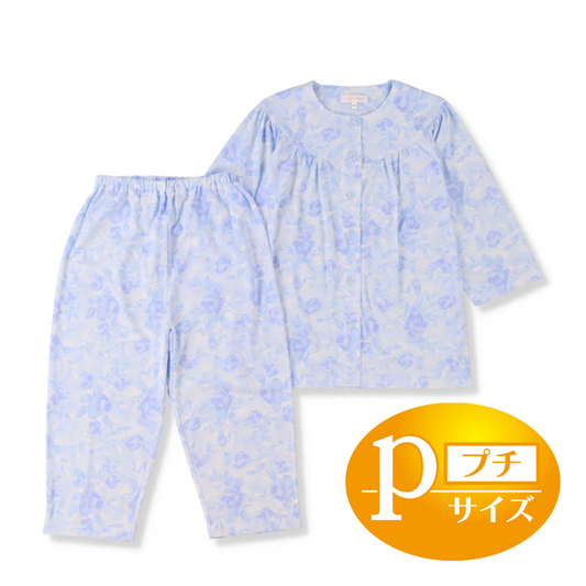 レディース　丸ヨークパジャマ（低身長・小さめサイズ）